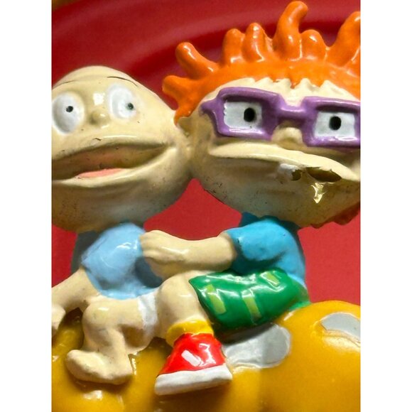 Creepy Rugrats Tommy Chuckie Dog Spike Figurine Cake Topper Kids Toy Decopac - Picture 4 of 9